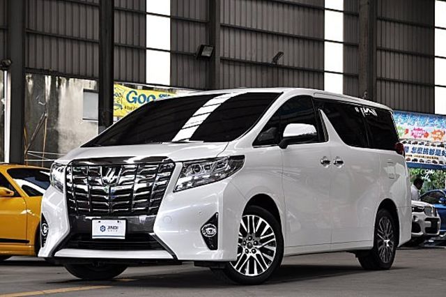 Alphard 白色 新款 衛星導航 全景 雙色內裝 總代理  第1張相片