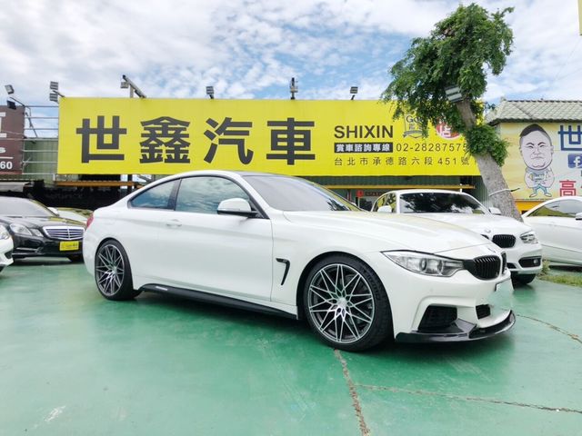 中古車 世鑫汽車 14年bmw 428i 雙門m Sport版本實跑6萬抬頭顯示 Bmw 寶馬 4 Series Coupe 428 台北市 Findcar 找車網