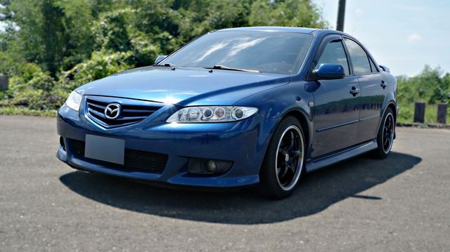 2004年 Mazda 6 藍色，天窗，恆溫，循跡防滑，電動座椅，倒車雷達  第1張相片