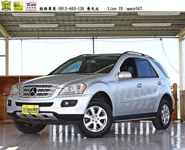 冠際汽車 2006年 ML350 四輪傳動 頂級全配備 賓士高妥善率 上山下海去  第1張相片