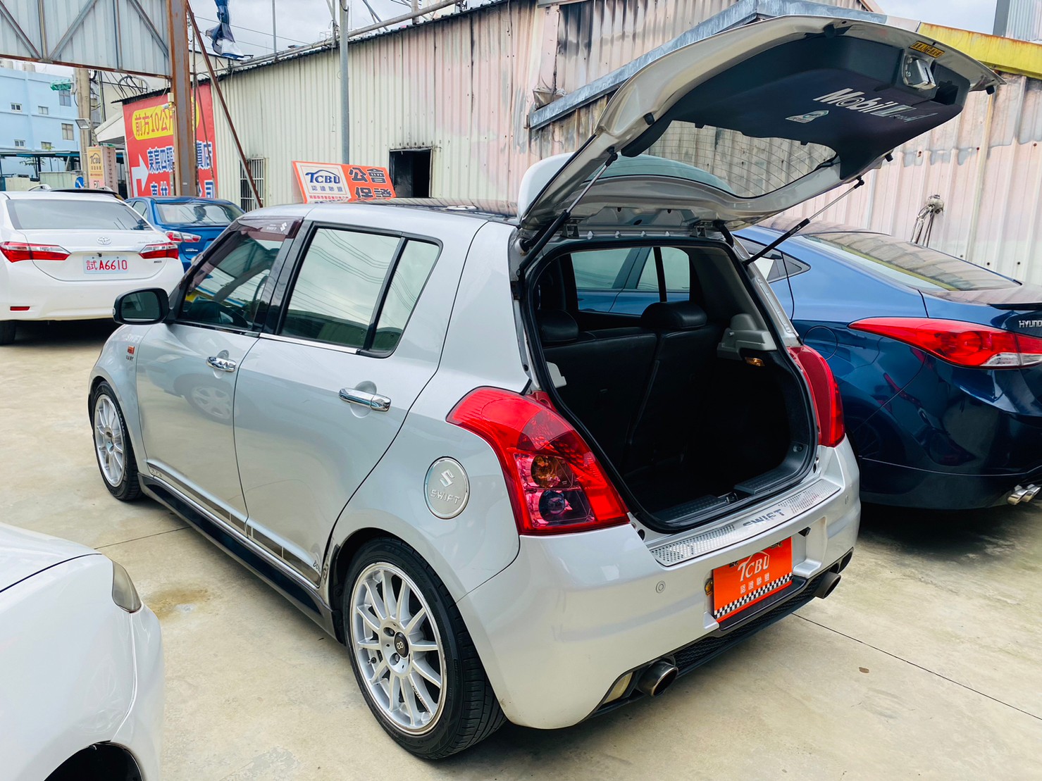 2008年 鈴木 swift ikey 認證車  第12張相片