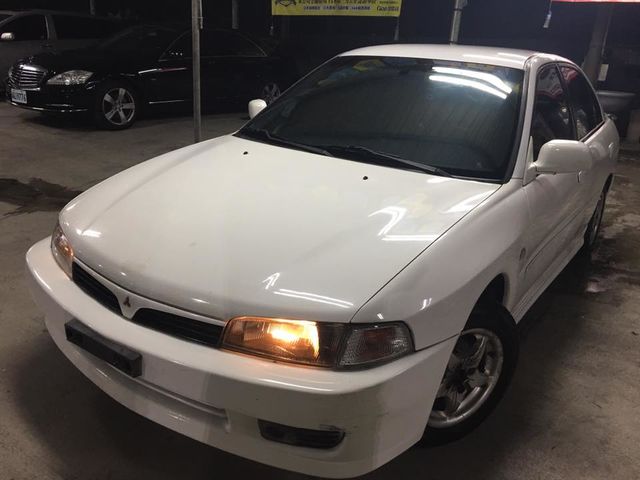 1997年 中華三菱 LANCER 1.6 白色黑內裝 車體結構完整 里程保證  第1張相片