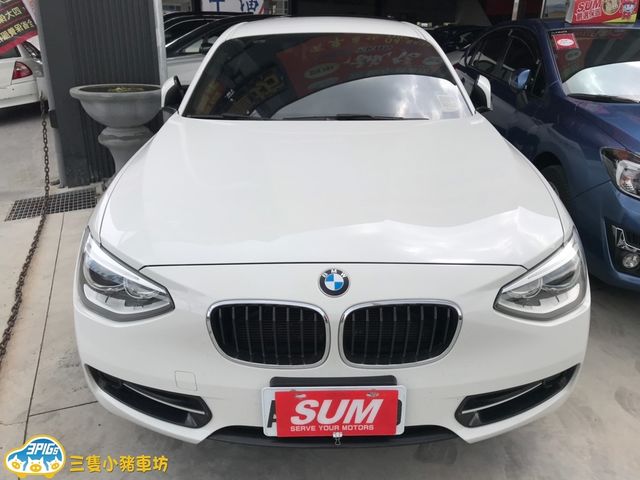 中古車 三隻小豬車坊 實車實價 13年bmw 116i 1 6l 白色 Bmw 寶馬 1 Series 116 彰化縣 Findcar 找車網