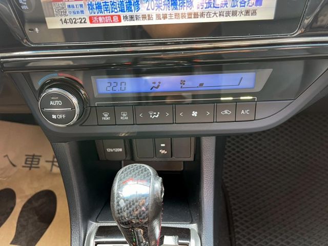 2014年 豐田 ALTIS 黑 1.8 數位電視/倒車顯影/電動後視鏡/胎壓監控/前,後霧燈/音響主機/液晶螢幕  第5張相片