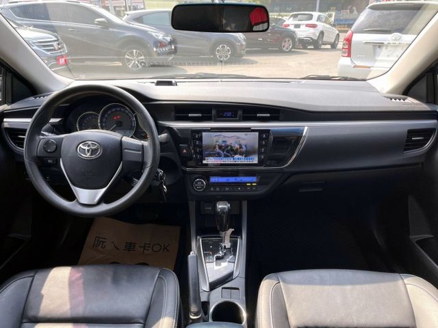 2014年 豐田 ALTIS 黑 1.8 數位電視/倒車顯影/電動後視鏡/胎壓監控/前,後霧燈/音響主機/液晶螢幕  第7張相片