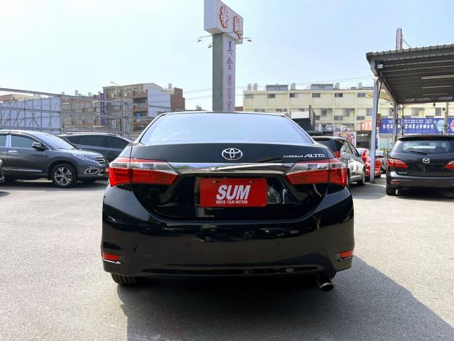2014年 豐田 ALTIS 黑 1.8 數位電視/倒車顯影/電動後視鏡/胎壓監控/前,後霧燈/音響主機/液晶螢幕  第15張相片