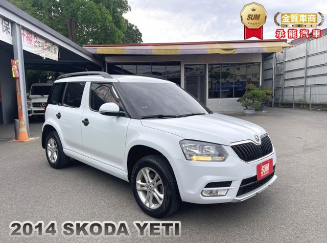 2014年SKODA YETI 白 1.2 總代理~倒車雷達、道顯影、後視鏡方向指示燈、胎壓監控、後座出風口  第1張相片