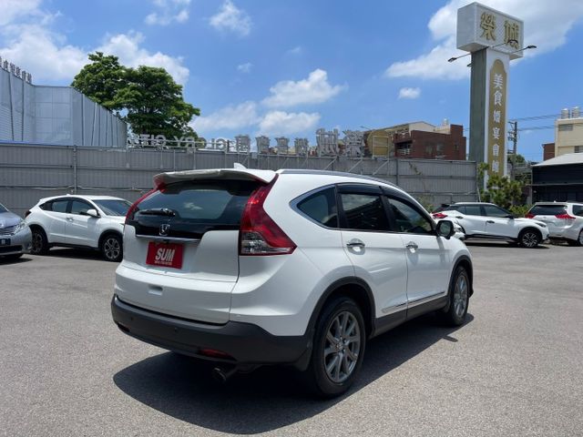 2015年 本田 CR-V VTI-S 白 2.4 行李架/電動天窗/車前雷達/換檔撥片/迎賓踏板燈/後座出風口  第3張相片