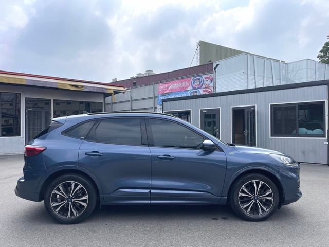 2021年 福特 Kuga 250 ST-LINE 全速域 藍 2.0 全景天窗/電動尾門/空力套件/環景影像/摸門解鎖  第2張相片