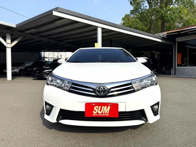 2015年 豐田 ALTIS 1.8白 Safety+方向盤快控鍵/恆溫空調/倒車顯影/按鈕式發車/I-KEY/摸門解鎖  第15張相片