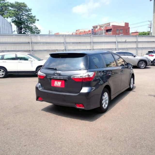 2012年 豐田 WISH 灰 2.0 倒車雷達/後視鏡指示燈/頭燈水平調整/前霧燈/後霧燈/後座出風口  第18張相片