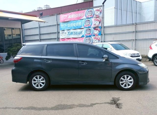 2012年 豐田 WISH 灰 2.0 倒車雷達/後視鏡指示燈/頭燈水平調整/前霧燈/後霧燈/後座出風口  第19張相片