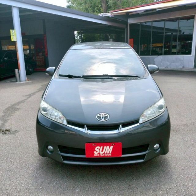 2012年 豐田 WISH 灰 2.0 倒車雷達/後視鏡指示燈/頭燈水平調整/前霧燈/後霧燈/後座出風口  第20張相片