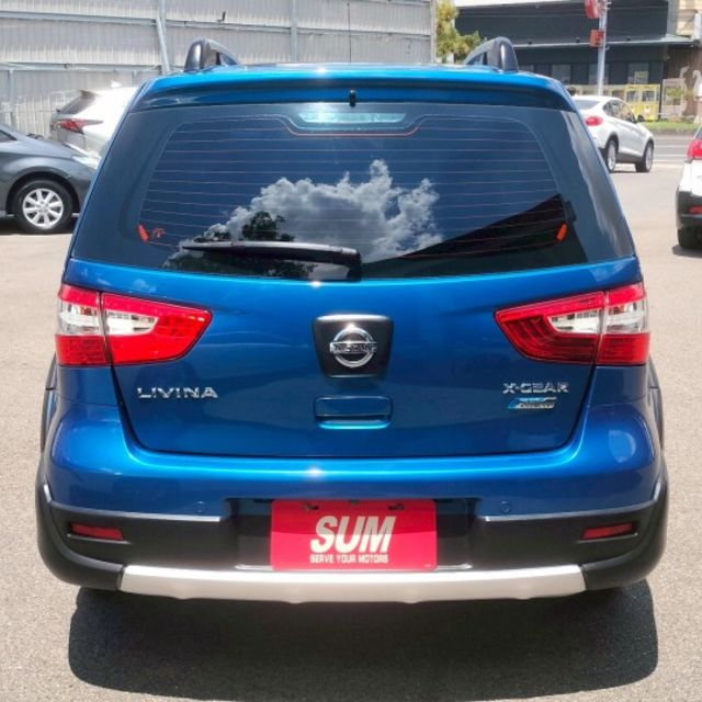 2014年 日產 LIVINA 藍 1.6~液晶螢幕/倒車雷達/後座分離傾倒/衛星導航/行李架  第16張相片