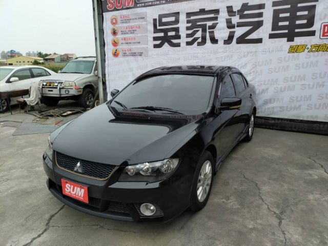2010年 Lancer Fortis 1.8c 黑 ✔️賞車前請先電話預約  可可24小時都在線等待  第3張相片