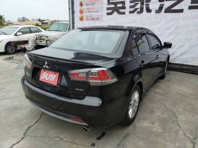 2010年 Lancer Fortis 1.8c 黑 ✔️賞車前請先電話預約  可可24小時都在線等待  第6張相片