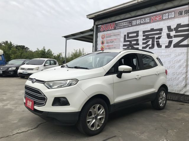 2014年 Ford Ecosport 都會時尚型 ✔️賞車前請先電話預約  可可24小時都在線等待  第2張相片