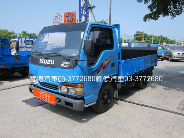 尾門貨車 昇降機 油壓尾門 五十鈴一路發 ISUZU ELF 柴油貨車 3噸半  第1張相片