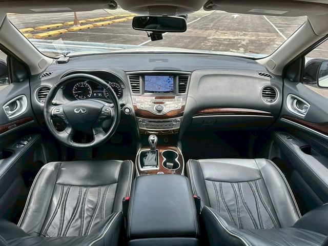 售2017年 INFINITI QX60 旗艦AWD 七人座 白色 跑4.7萬 原鈑件 無待修 可認證 ACC 全景 桃園八德 0987707884汪  第16張相片