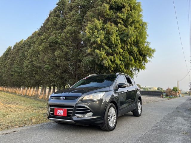 2015年 KUGA 1.5 灰色 渦輪引擎 省油有力 認證車 全車原版件 里程保證 好車推薦  第1張相片