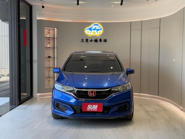 2018 本田 FIT S 藍色 1.5L i-Key 斜坡起步輔助 循跡防滑 倒車顯影 里程保證 認證車 實車實價  第1張相片