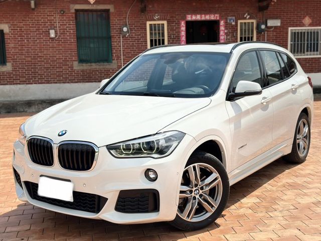 2016 BMW X1 sdrive 20i 白色 2.0 認證車 里程保證 實車實價 天窗 倒車顯影  第1張相片