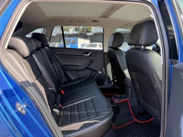 2017年型式 SKODA RAPID Spaceback 藍色 柴油1.4 認證車 里程保證 天窗 定速巡航 感應頭燈  第14張相片