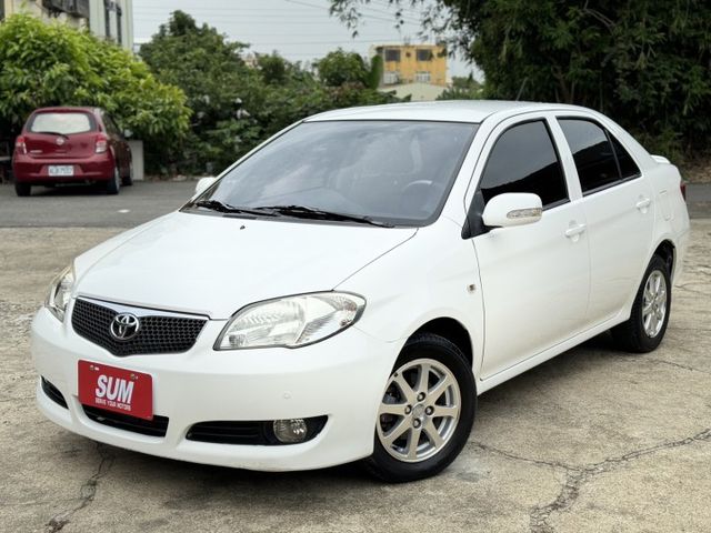 2009 豐田 VIOS 白色 1.5L 里程保證 實車在店 可全額貸 歡迎試乘  第1張相片