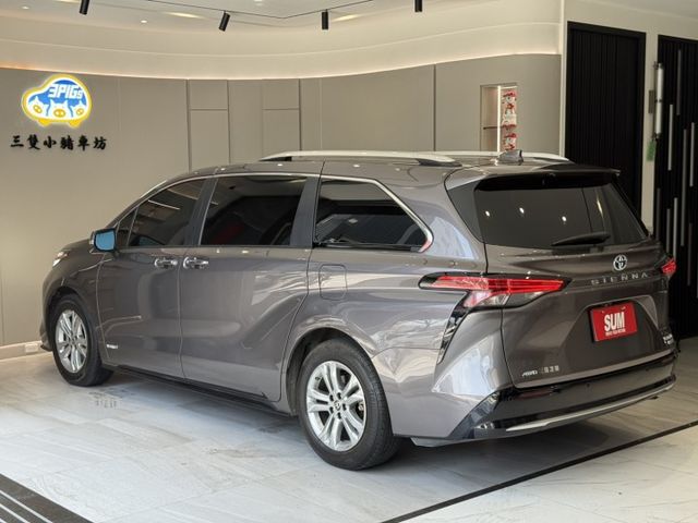 2021年出廠  SIENNA AWD鉑金版 里程僅2萬 原鈑件 美規外匯 實車實價 可貸款 歡迎試乘  第5張相片