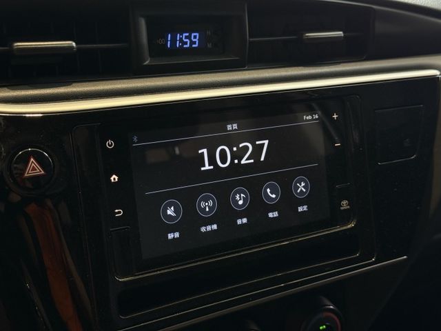 2018年 11.5代ALTIS  認證車 兩年五萬公里保固 實車實價 可貸款 歡迎試乘  第18張相片