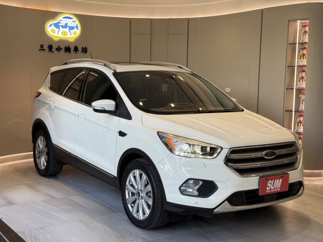 2018年 KUGA 2.0旗艦AWD版 全景天窗 盲點 ACCE跟車 里程僅跑7萬 原鈑件 實車實價 歡迎試乘  第4張相片