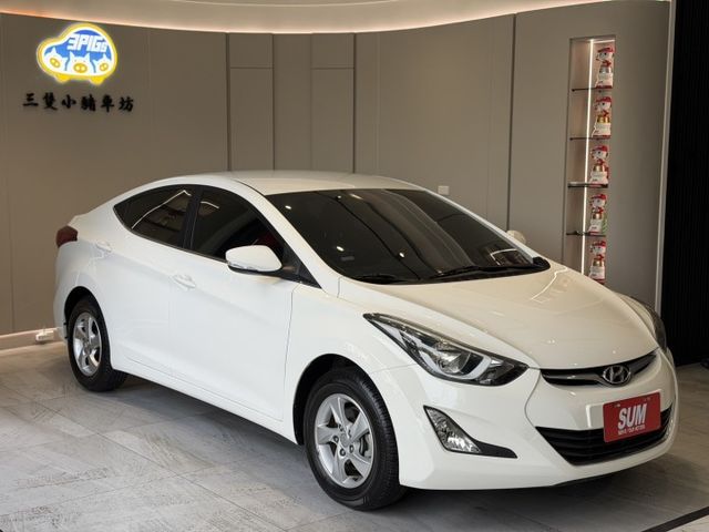 2015年出廠  ELANTRA 認證車 里程僅10萬公里 實車實價 可貸款 可試乘  第4張相片