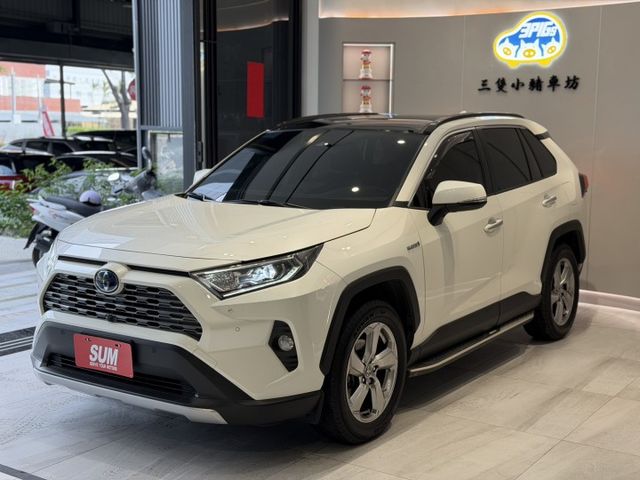 2020出廠 RAV4 油電旗艦版 全景天窗 跟車 電尾門 盲點 通風椅 實車實價 可貸款試乘  第3張相片