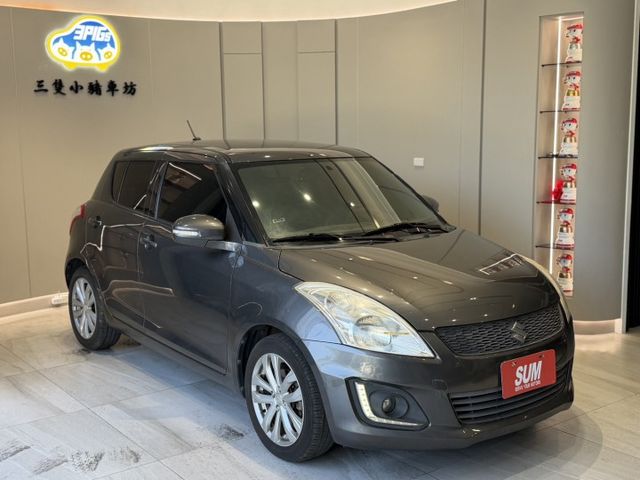 2014年式 SWIFT 1.2GLX  里程僅8萬 I-KEY  循跡 定速 實車實價可貸款  第4張相片