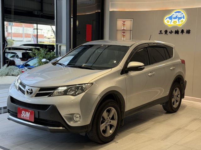 2015年出廠 RAV4 E-HI版 認證車 免鑰匙 倒車影像 前後雷達 實車實價 可貸款  第3張相片
