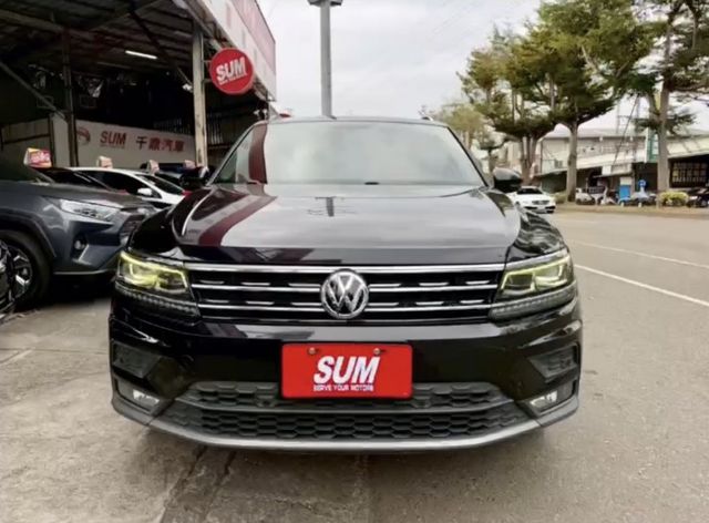 2019年 TIGUAN 330 TSI 帝觀 黑色 2.0L 七人座  第1張相片