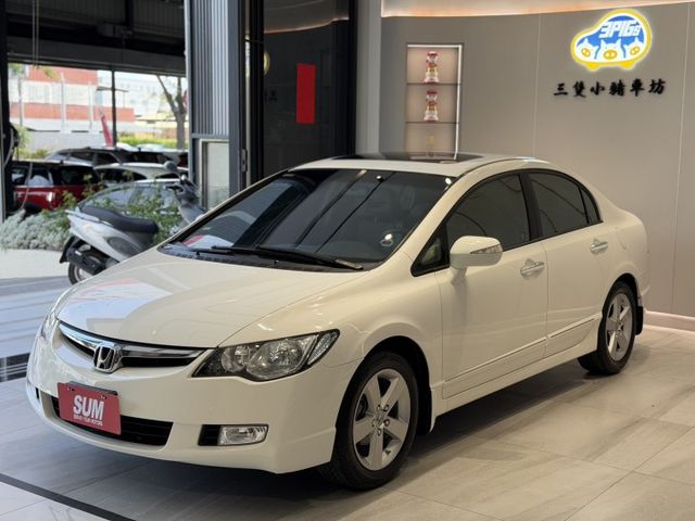2006年出廠 CIVIC 里程僅跑9萬 認證車有天窗 實車實價 歡迎預約賞車 可貸款  第3張相片