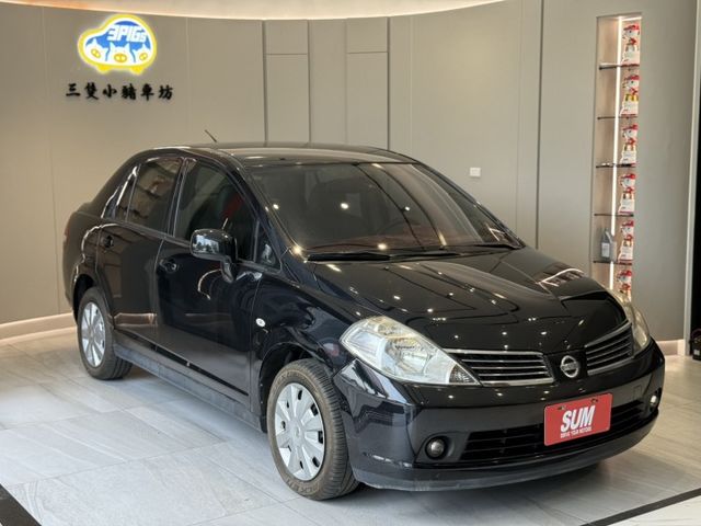 2014 日產 Tiida 黑色 1.6 四門 傳奇版 認證車 里程保證 實車實價 好車推薦  第4張相片