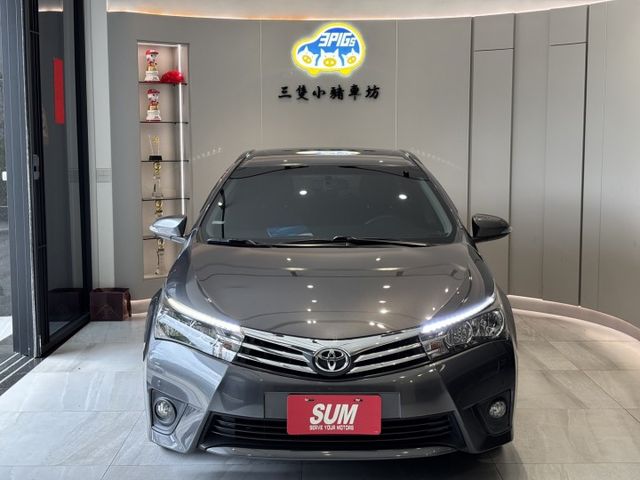 2016年 ALTIS S+版 低里程僅4萬 認證車 有保固 實車實價 可貸款 歡迎試乘  第1張相片
