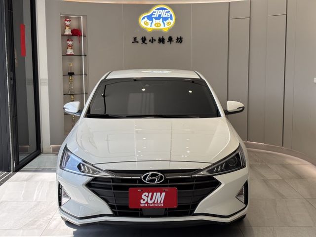 2020年 ELANTRA 豪華版 跟車 車偏 盲點 倒車影像 認證車 實車實價 歡迎試乘  第1張相片