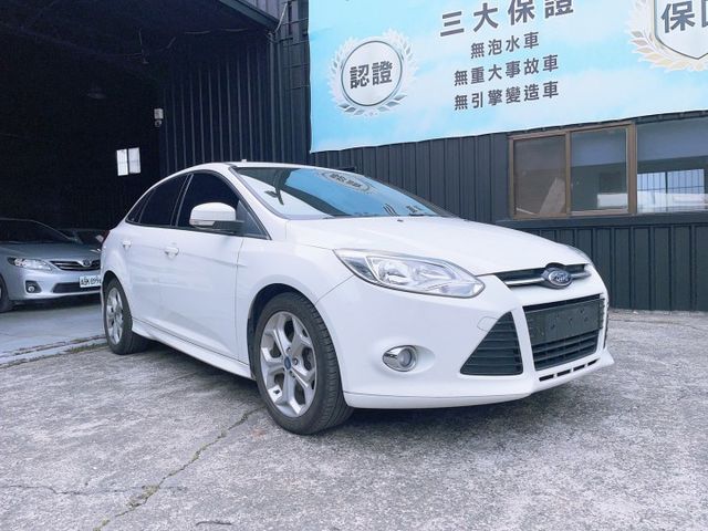 2014 Ford Focus 4D 1.6汽油運動型 認證車 盲點 恆溫  第1張相片