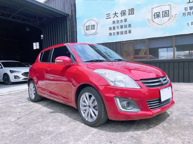 2015/16年式 Suzuki Swift 1.2 GLX 認證車 里程僅跑七萬六 Ikey 抬顯 恆溫  第1張相片