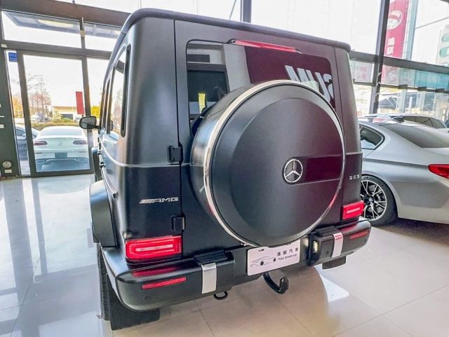 2022 M-Benz AMG G63 兼供曵引 總代理 原廠保養 原廠保固中 超低里程僅跑一萬四 選配41萬  第18張相片