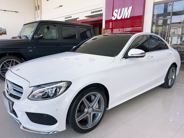 2017 M-Benz C250運動版 里程僅跑八萬八 全景天窗 360度環景  第3張相片