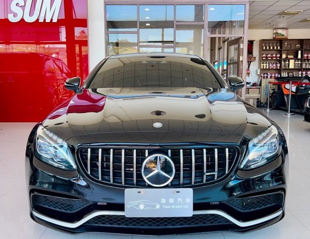 2017 美規 M-Benz AMG C63 S Coupe 多樣選配 里程僅跑八萬二 柏林 23P 香氛套件  第2張相片