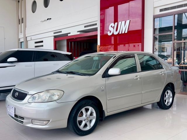 2002 TOYOTA Corolla Altis 1.6   里程僅跑二十一萬 安卓機  APPLE CARPLAY  第3張相片
