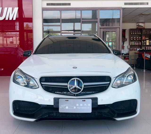 2014 歐規 M-Benz 小改款 E63 AMG S 4Matic Estate WORK鋁圈 陶煞 23P  第2張相片