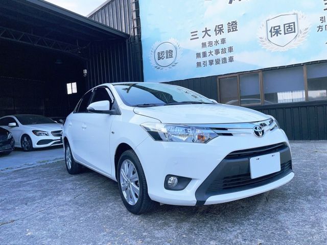 2017 Toyota Vios 1.5經典版 認證車 超低里程僅跑三萬六 抬顯 導航 倒車顯影  第2張相片