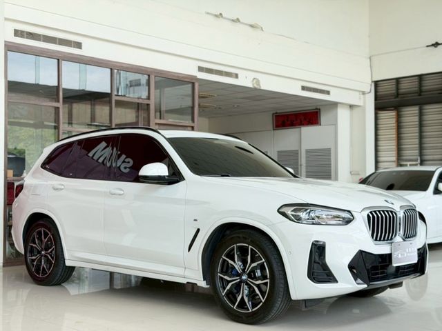 2023 BMW 小改款 X3 xDrive30i M Sport 總代理 一手車 原廠保養 超低里程僅跑兩萬七  第1張相片