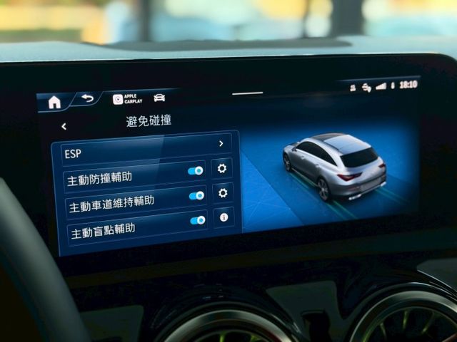 24 年式 M-Benz 小改款 CLA200 SB 一手車 原廠保養 原廠保固中 超低里程僅跑一萬五  第10張相片